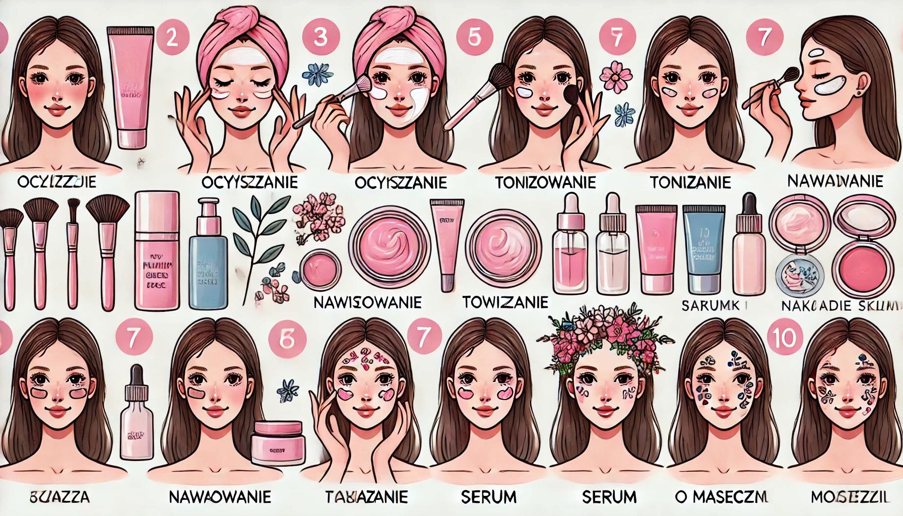 10 kroków do idealnej pielęgnacji cery
